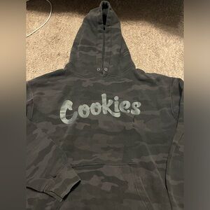 COOKIES camo hoodie men’s size L